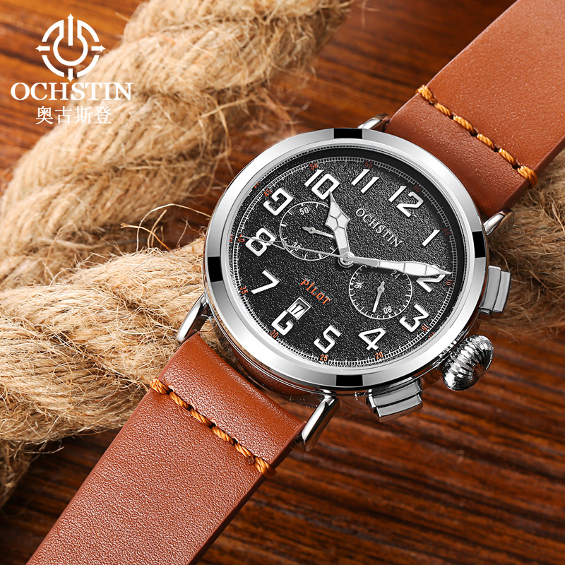 OCHSTIN Orologio da polso al q - Leather Watch Band Men recensione e prezzo
