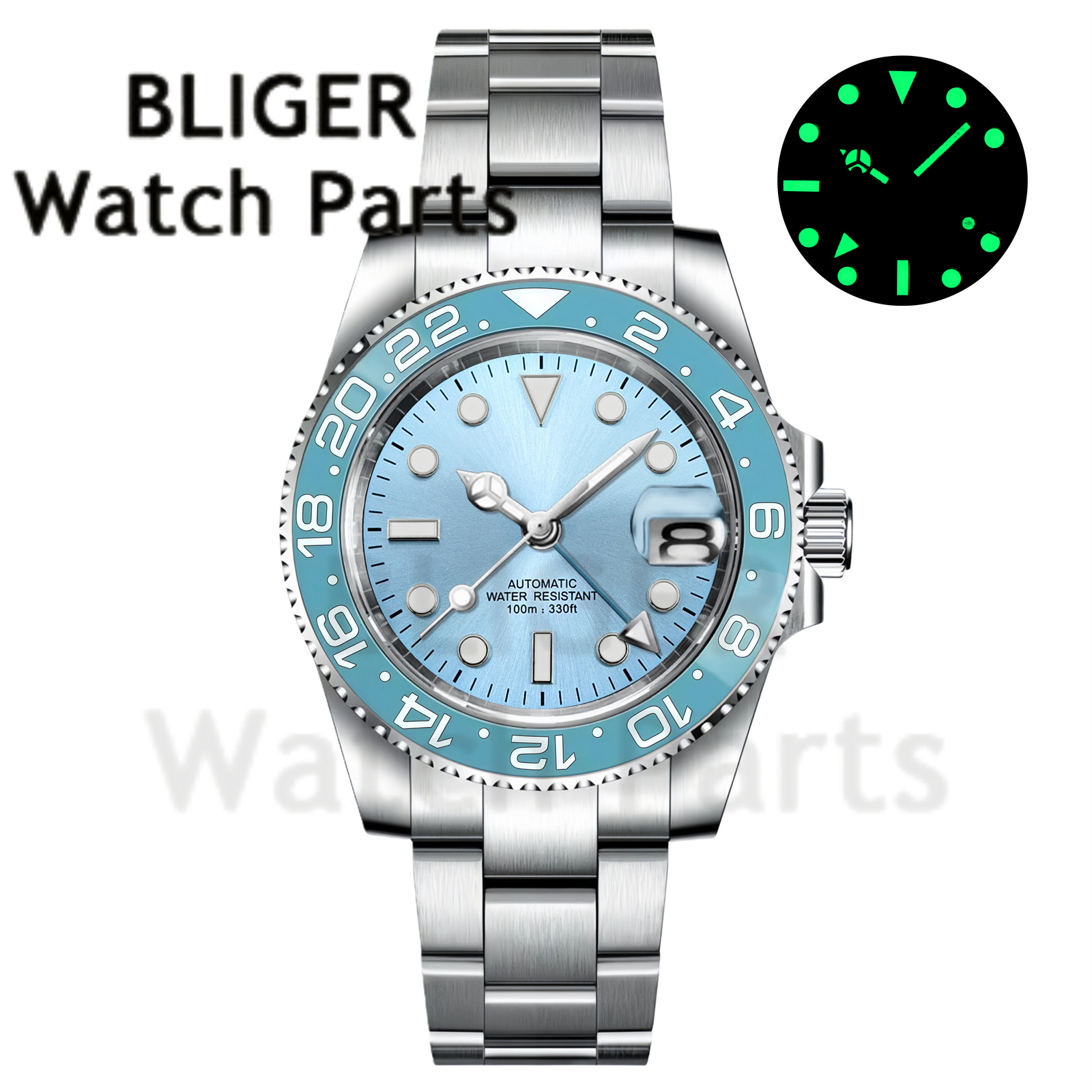 Orologio da Polso Meccanico GM - Stainless Bracelet Diver recensione e prezzo